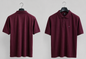 Men’s Maroon Polo T Shirt | Premium Casual Wear