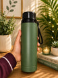 Premium Green Stainless Steel Vacuum Insulated Thermos Bottle | Leakproof Hot & Cold Water Bottle