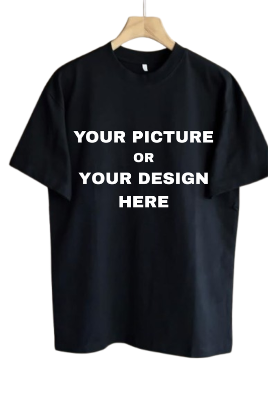 Custom Graphic Print T-Shirt.