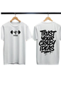 "Trust Your Crazy Ideas" Graphic Gym T-Shirt – Streetwear Style Fitness Tee